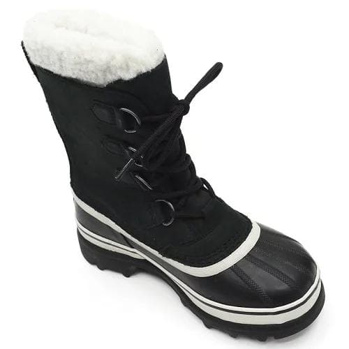 B06476 未使用品 SOREL CARIBOU ヌバックレザー ブーツ 23