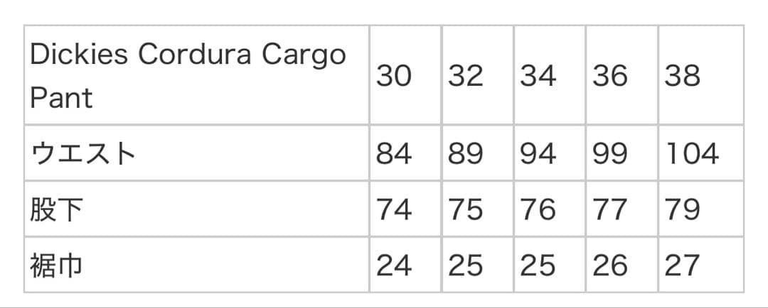 【最大値下】新品未使用シュプリームディキーズCargoパンツサイズ32