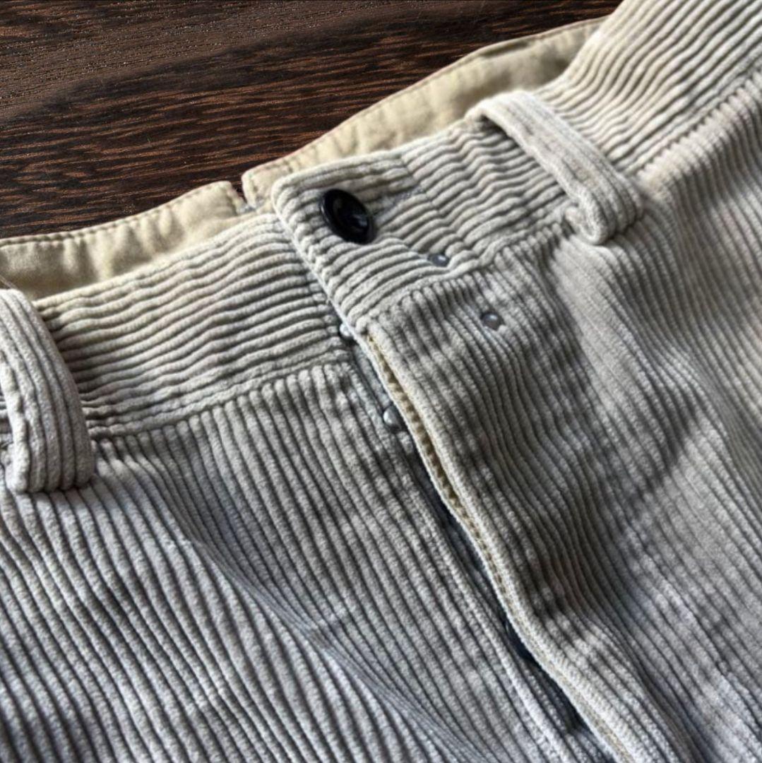 ​【至極】マカオ製 ポロラルフローレン 太畝コーデュロイ シンチバック 34L