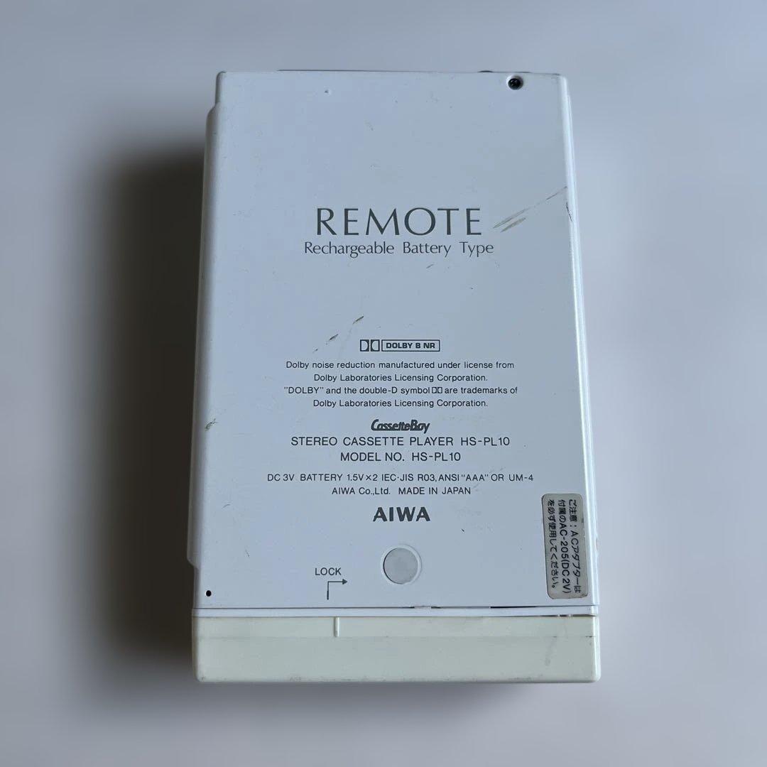 AIWA オートリバース カセットプレーヤーPL-10 ジャンク品