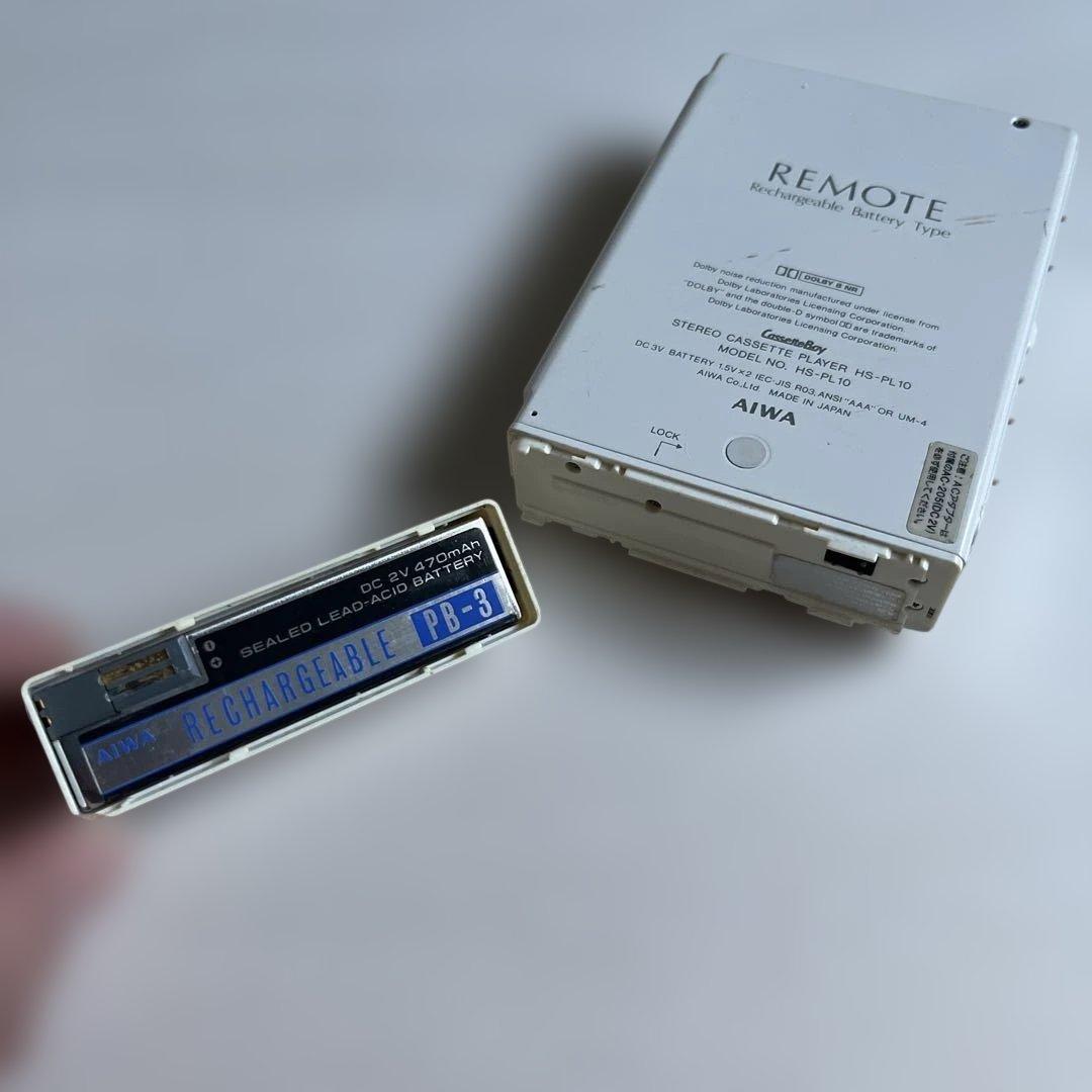 AIWA オートリバース カセットプレーヤーPL-10 ジャンク品