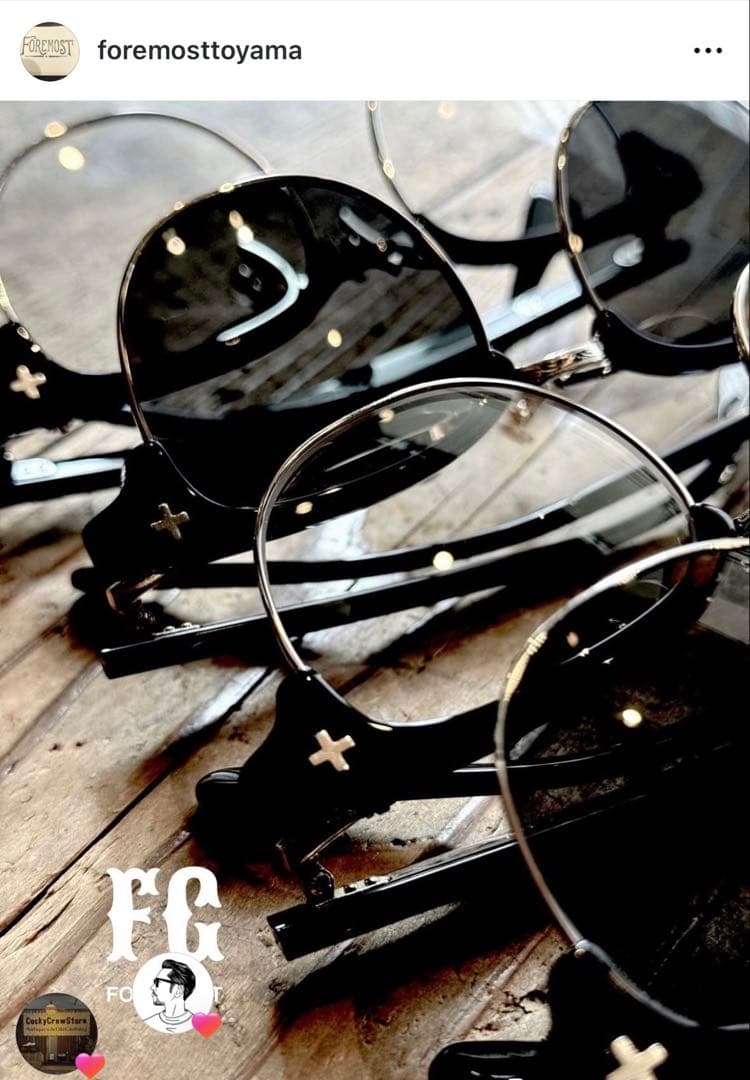 Foremost Garments フリップアップサングラス　完売品　新品未使用