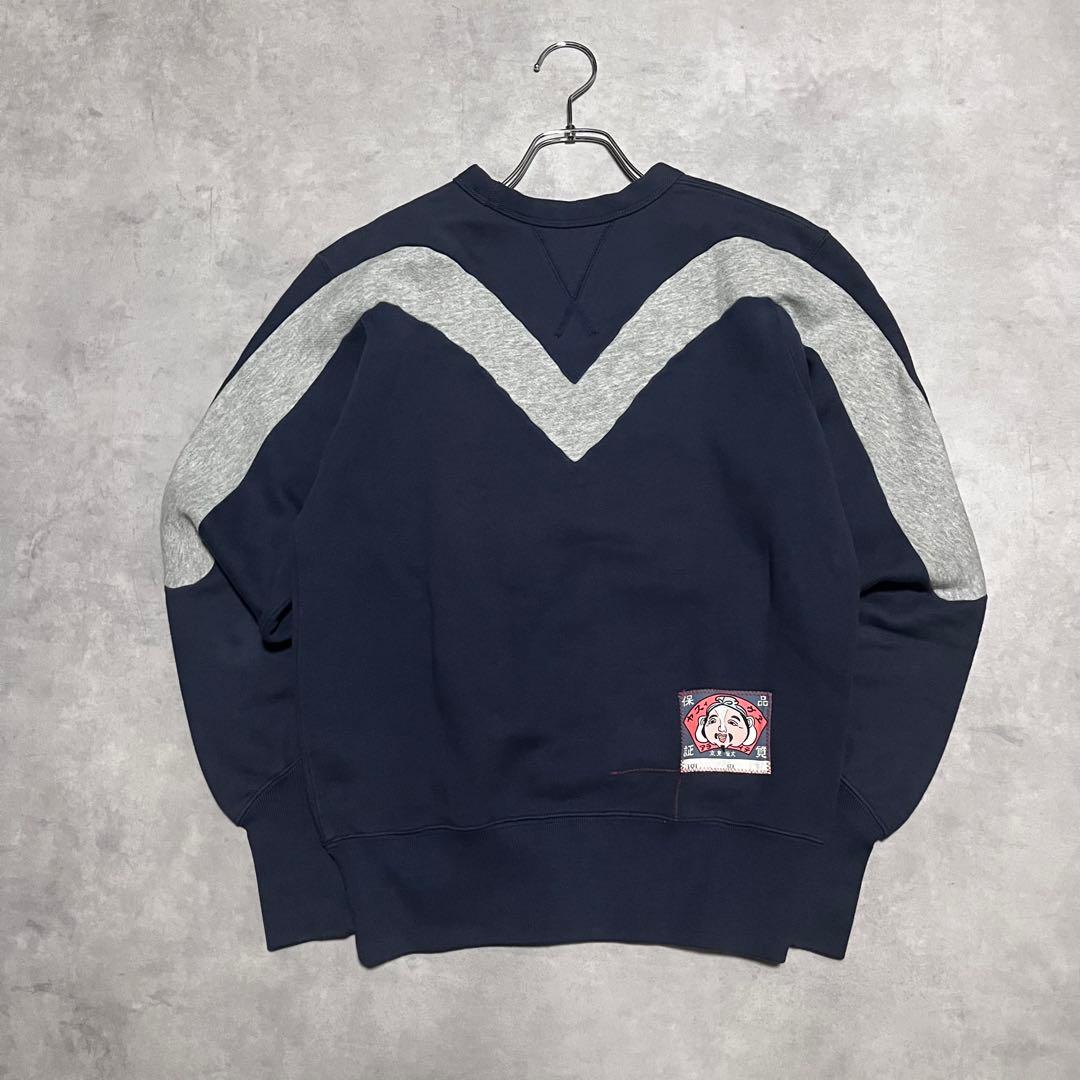 Evisu エヴィス スウェット 大黒 ビックカモメ ネイビー