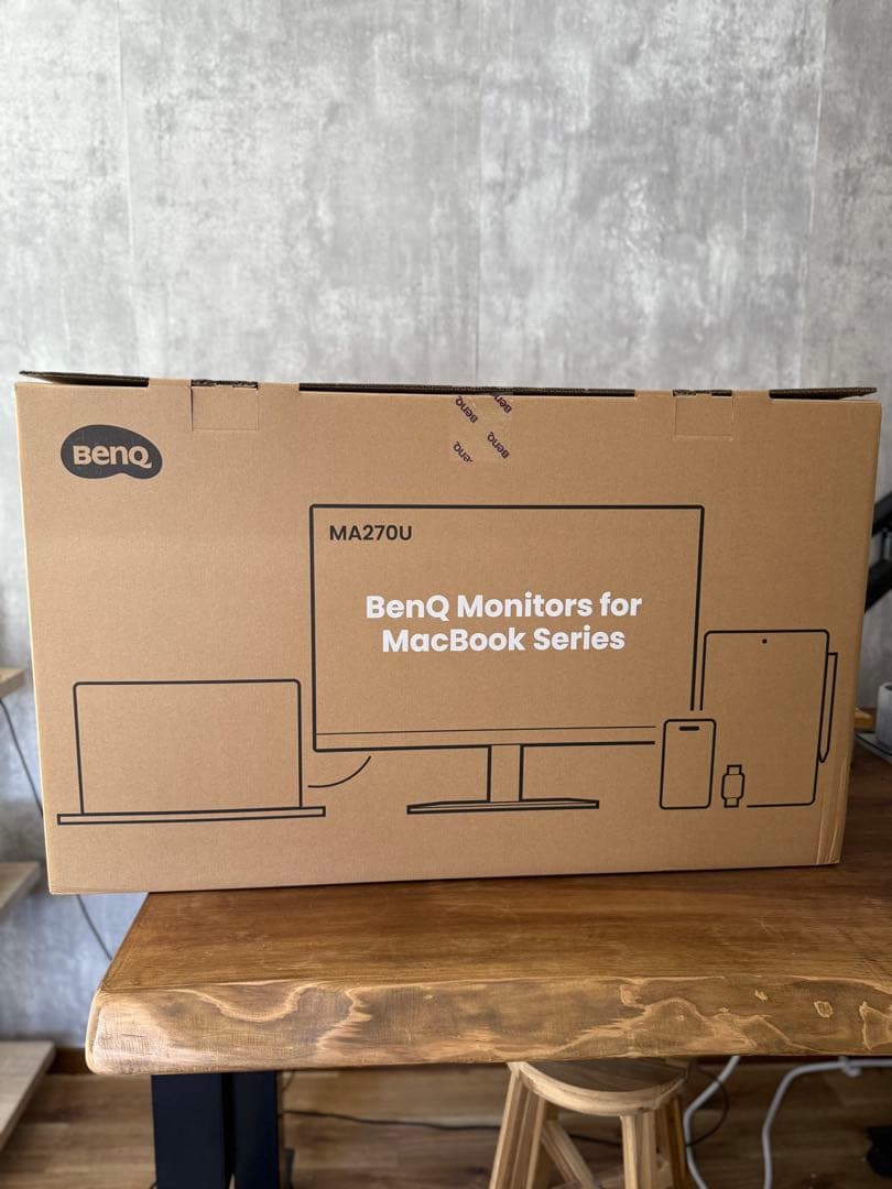 【おいなりかずや】BenQ MA270U モニター MacBook専用