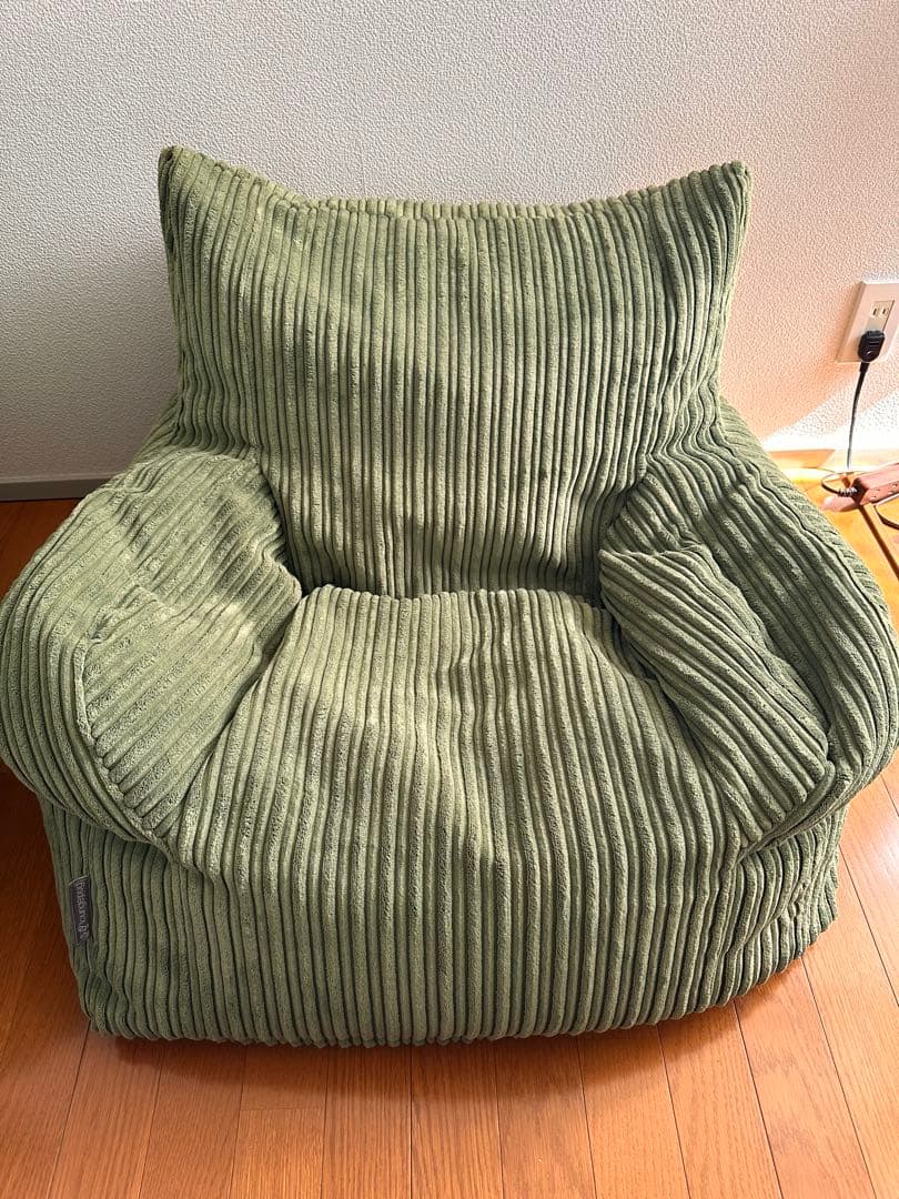 Lounge pug ビーズクッションソファ フォレストグリーン