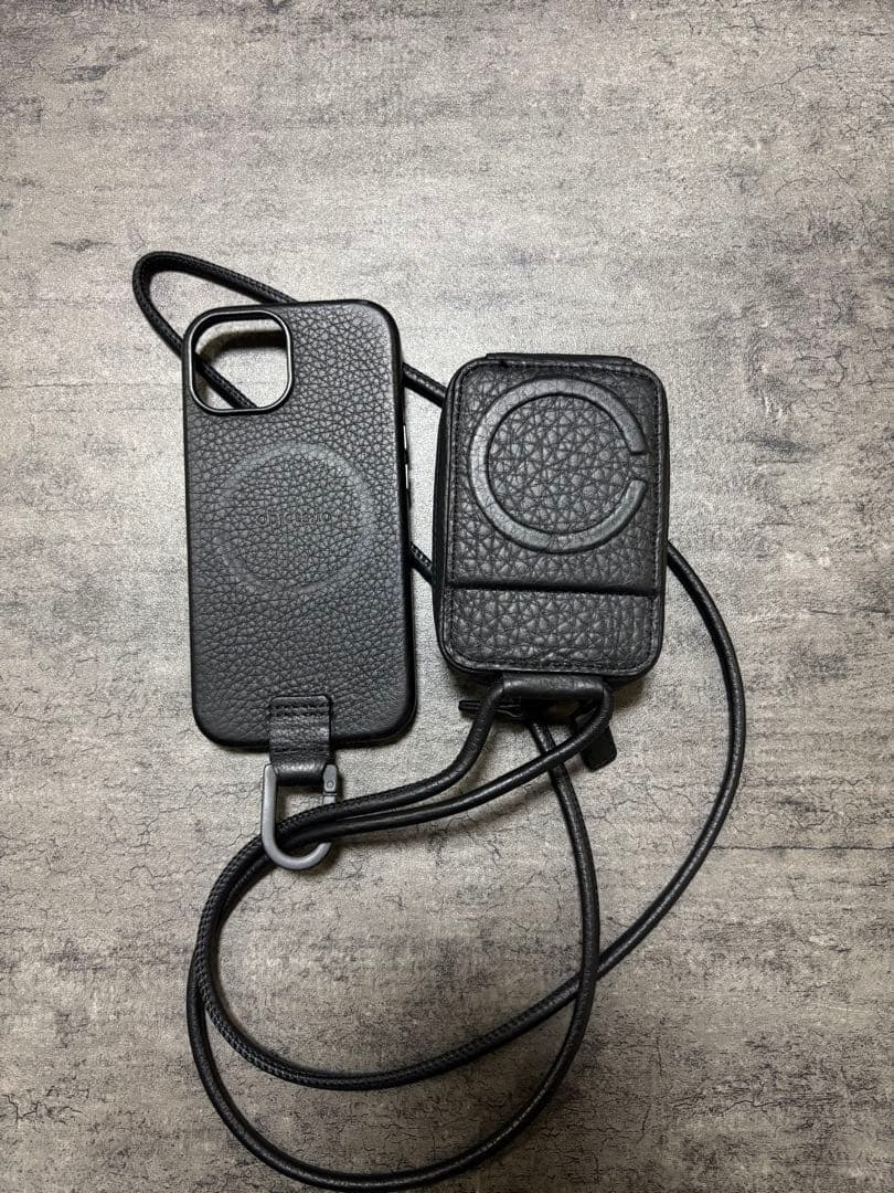 objcts.io iPhone15ケース ブラック