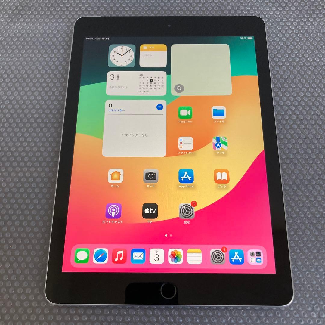 181【早い者勝ち】電池最良好☆iPad6 第6世代 128GB SIMフリー☆