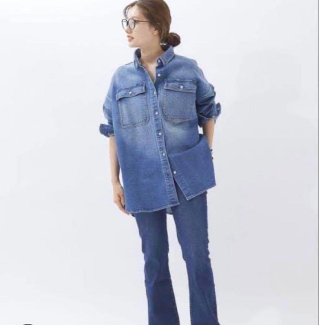 Healthy denim デニム　シャツplage