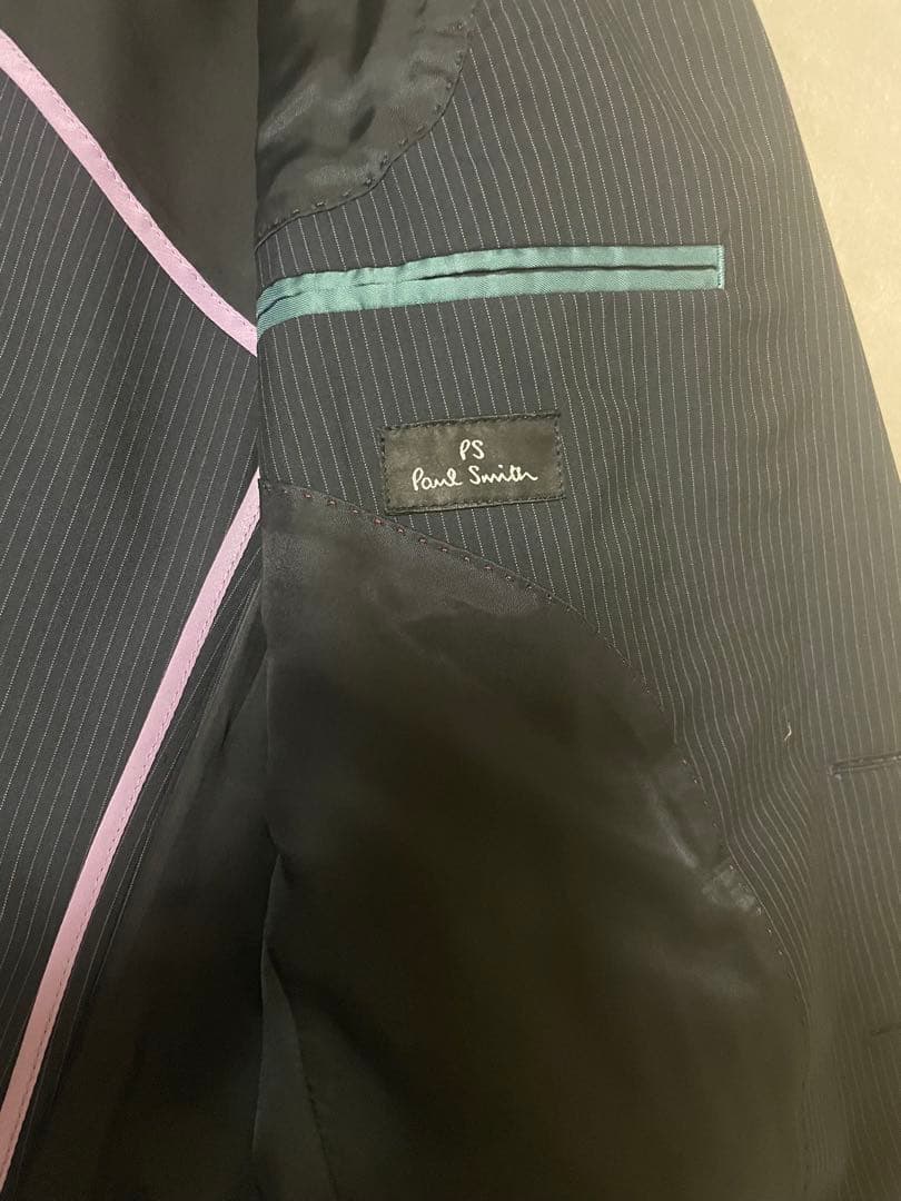 ★ Paul Smith ポールスミススーツセット アップ綿&シルク　メンズ　L