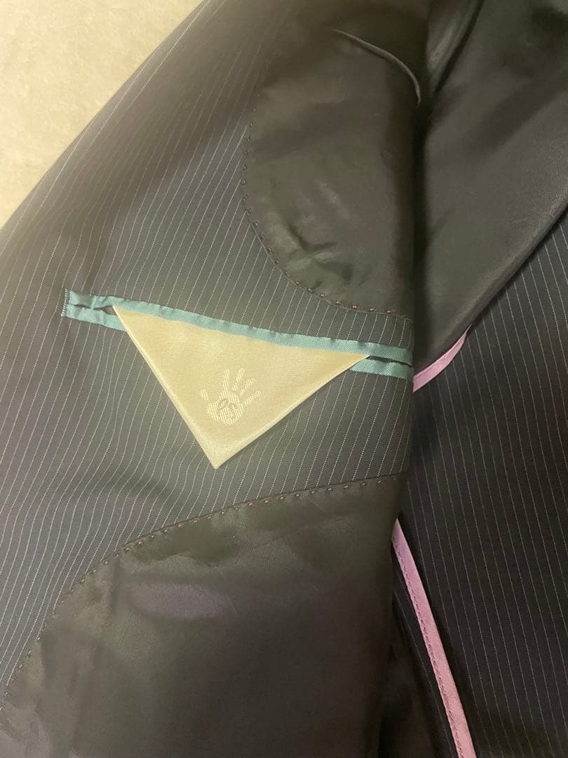 ★ Paul Smith ポールスミススーツセット アップ綿&シルク　メンズ　L