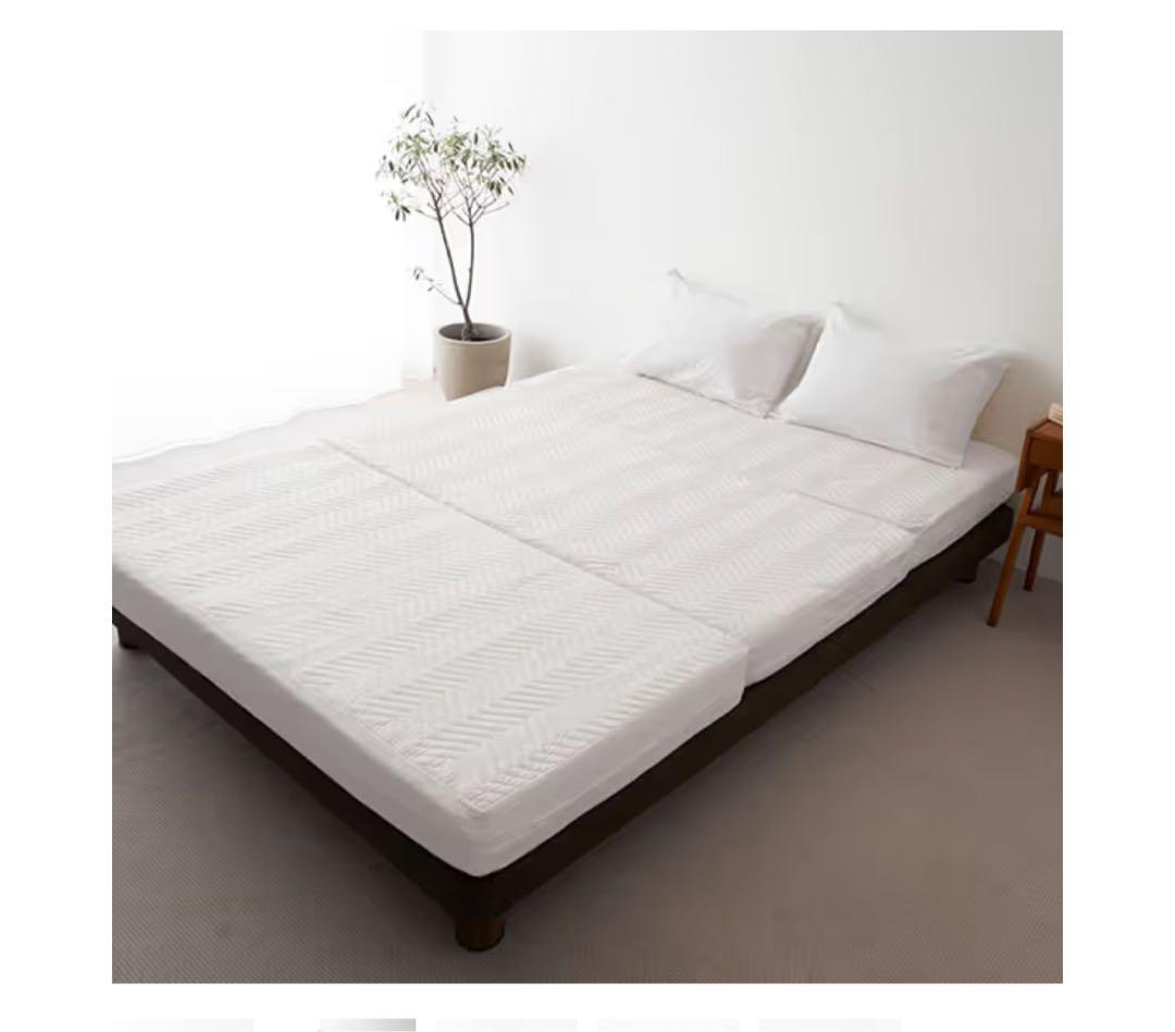 雲のやすらぎプレミアム三つ折りマットレス シングル　2~3回使用