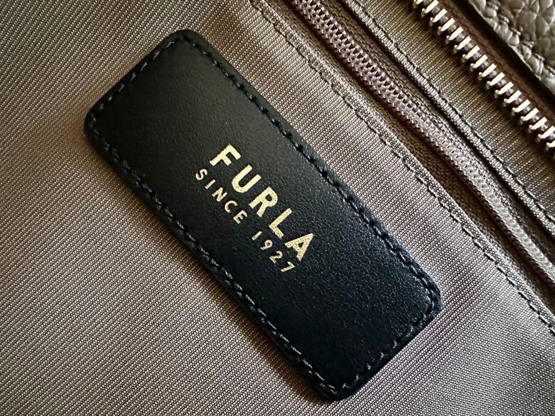 ◇【未使用・保管品】FURLA フルラ スフェラ L トートバッグ ベージュ◇