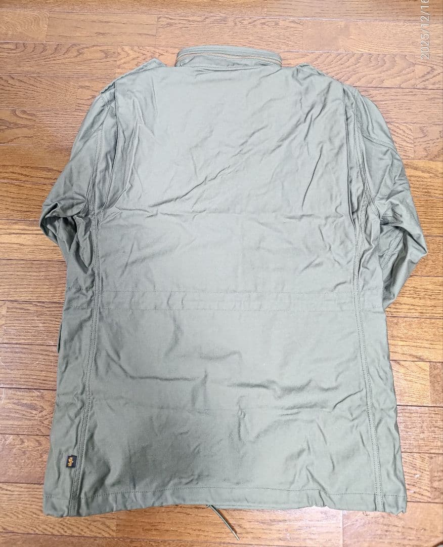 現行ALPHA INDUSTRIES M-65フィールドジャケットSサイズ