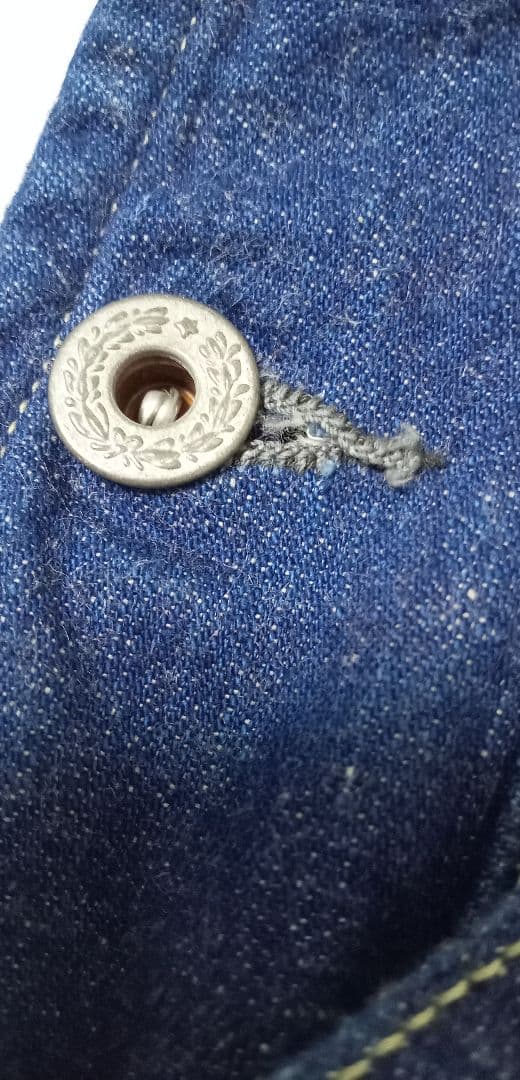 パンツ orSlow 30's OverAll DENIM OneWash size3