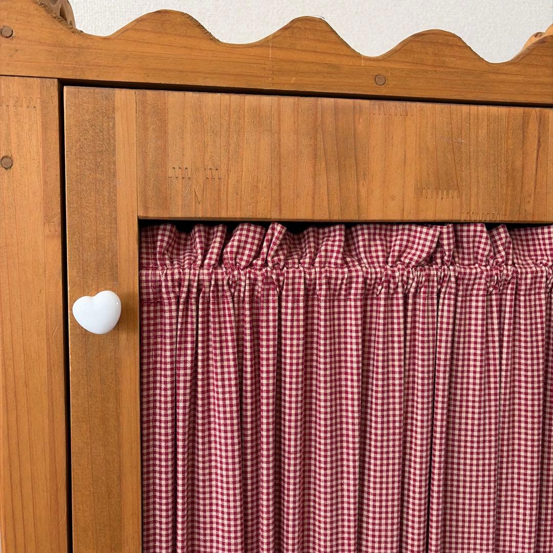 カントリー家具　木製　ハート