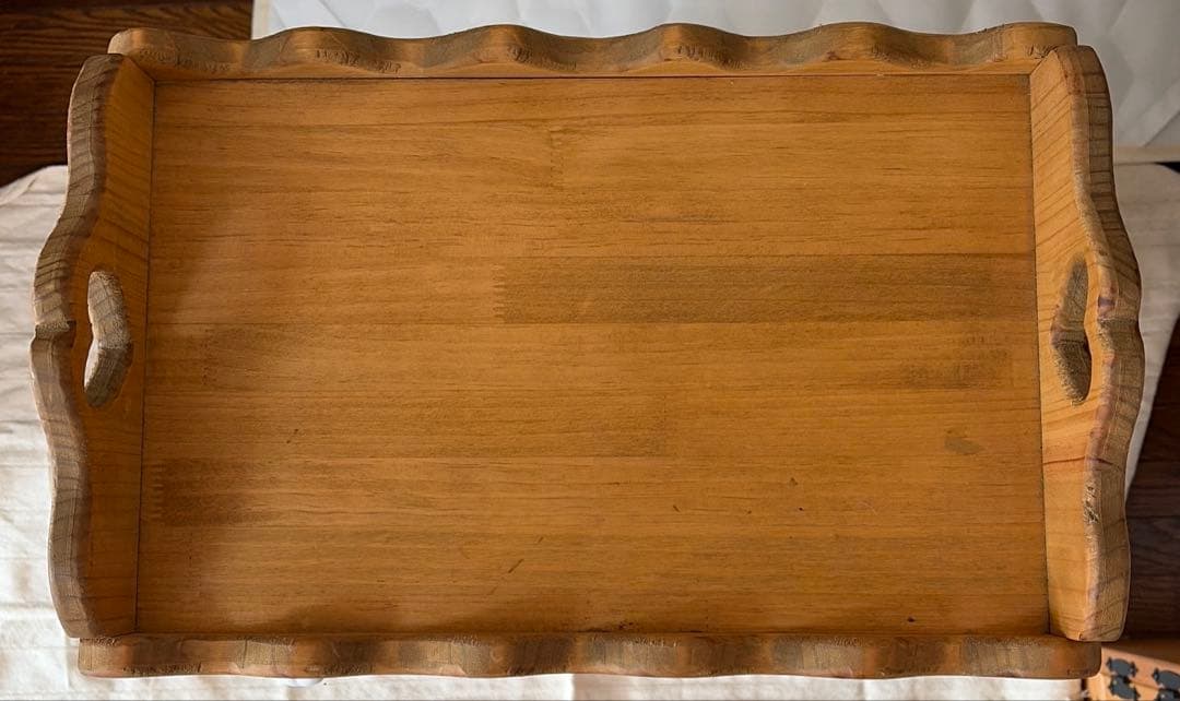 カントリー家具　木製　ハート