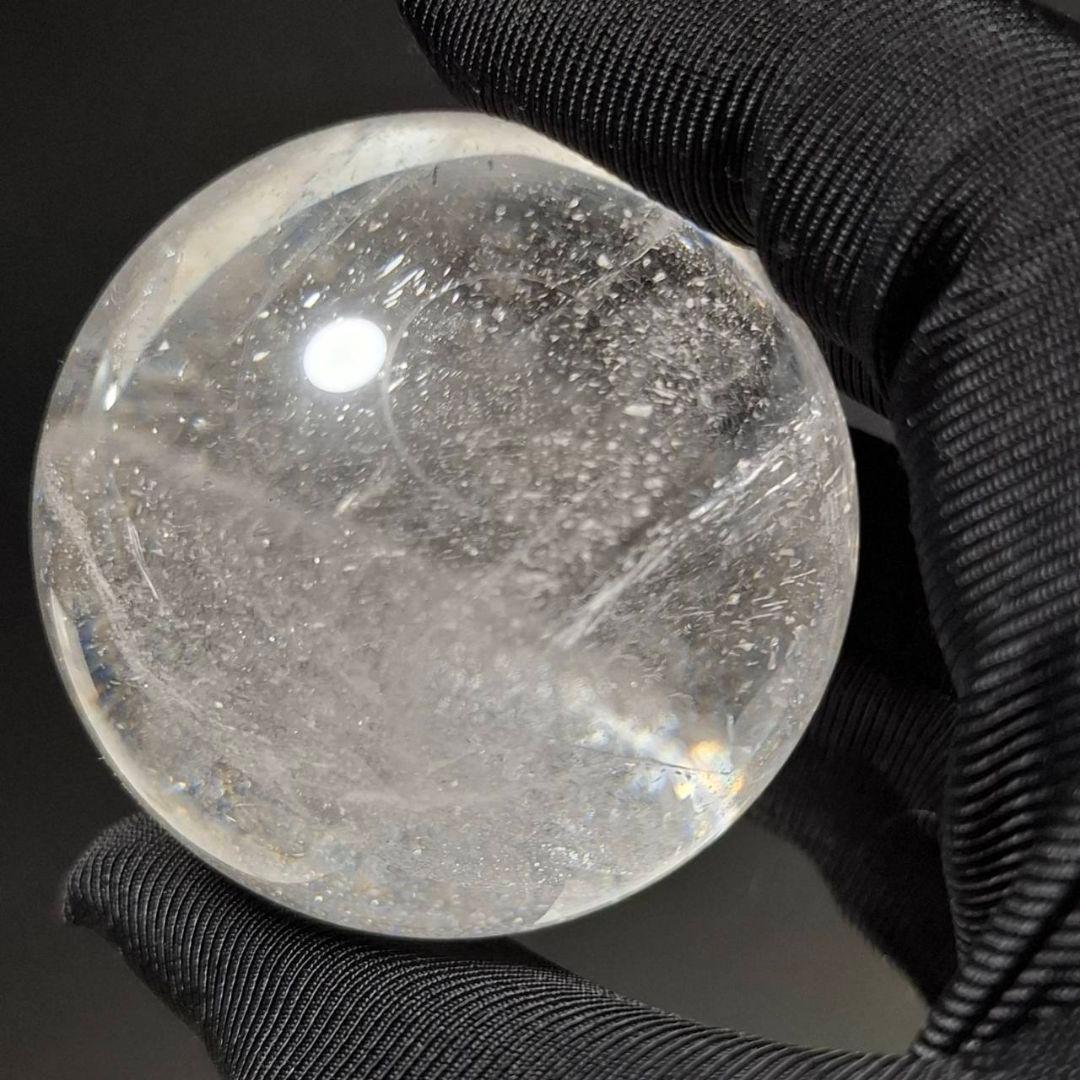 極美！AAAグレード　レムリアンシード　クリスタル丸玉　スフィア　台座付き