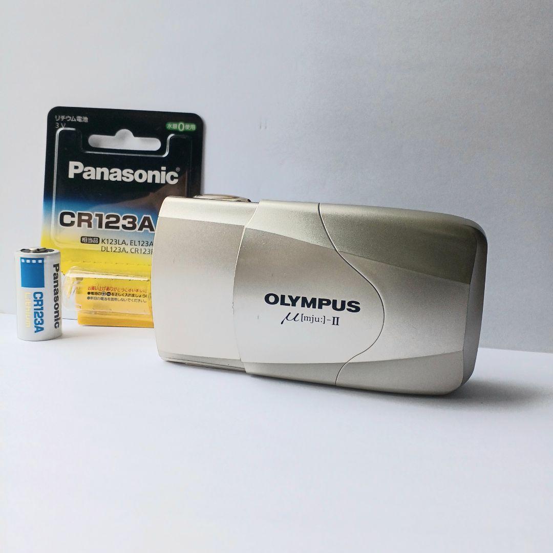 OLYMPUS μ[mju:]-II コンパクトフィルムカメラ
