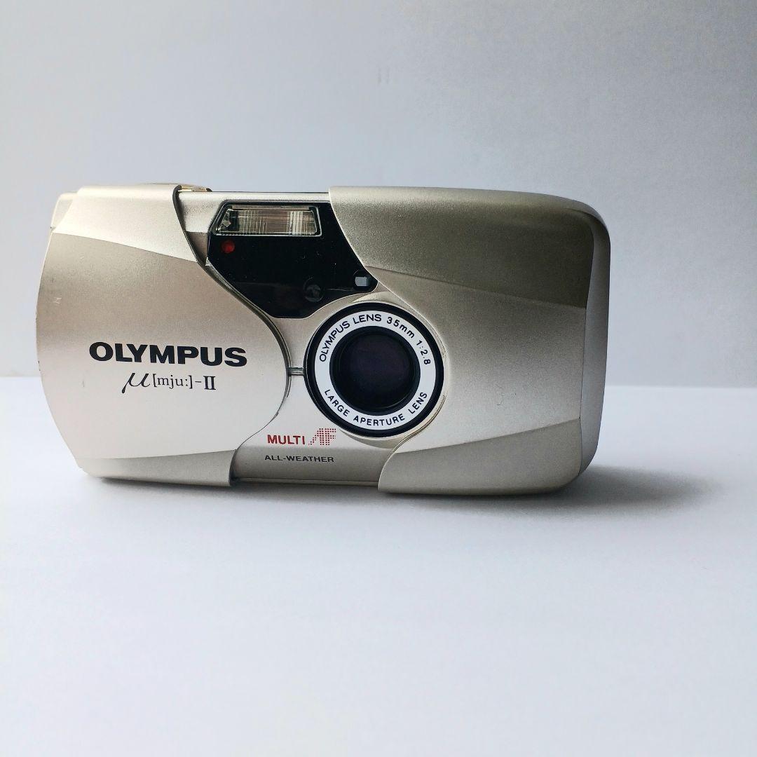 OLYMPUS μ[mju:]-II コンパクトフィルムカメラ