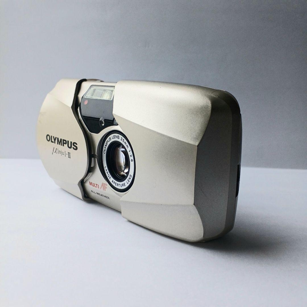 OLYMPUS μ[mju:]-II コンパクトフィルムカメラ