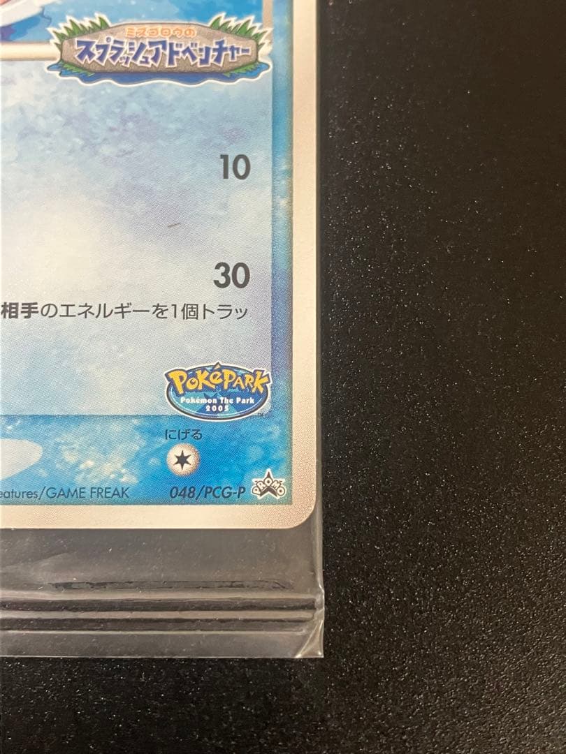 ポケモンカード ポケパークのミズゴロウ 未開封 限定 プロモ