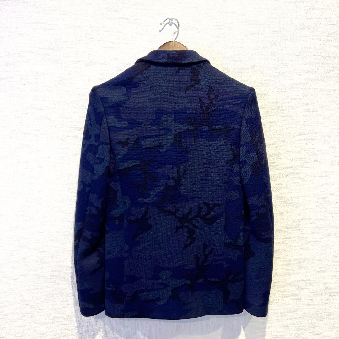 【ご依頼により24:00まで値下げ】AKM ブルー迷彩ジャケット