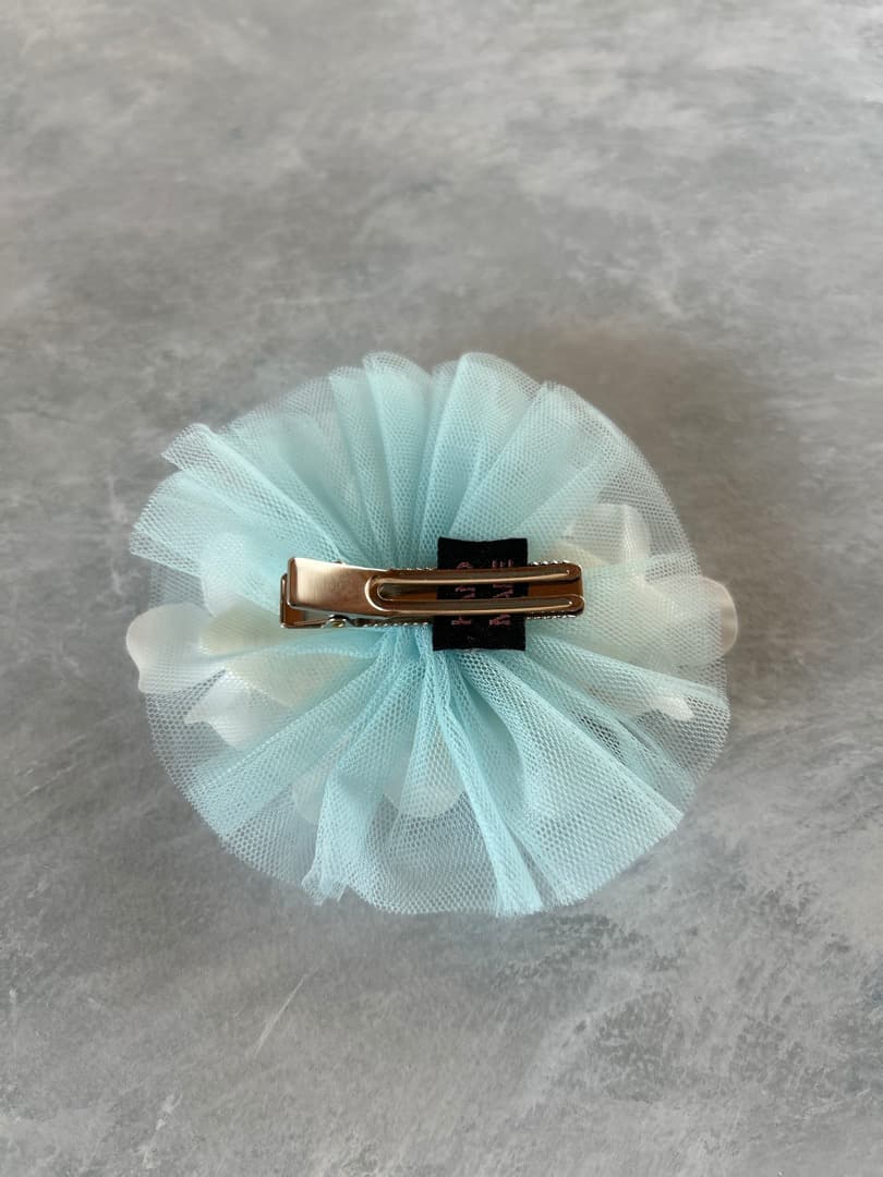 DRESCCO ミントフラワーレースドレス＆ヘッドアクセサリー