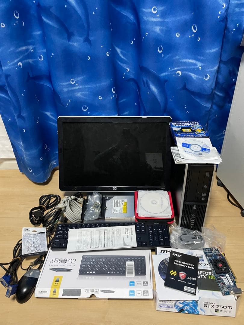 HP8100 デスクトップ　PC モニター　おまけcorei7 gtx750ti