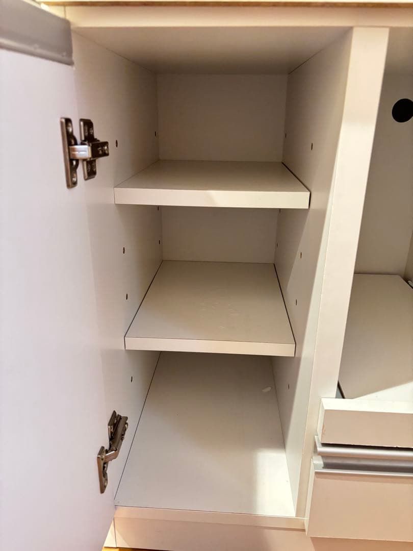 【送料込み】レンジボード　食器棚　一人暮らし　コンパクト　完成品　タンスのゲン