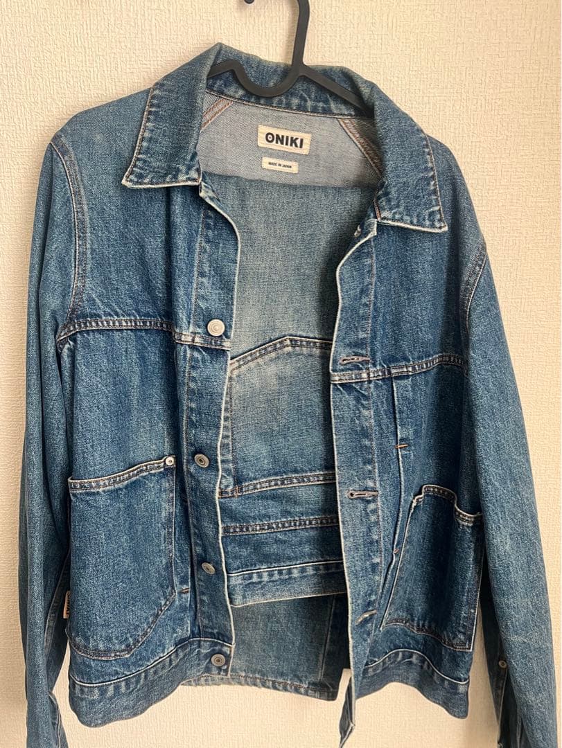 【ONIKI】デニムジャケット Gジャン デニム メンズ　オニキ