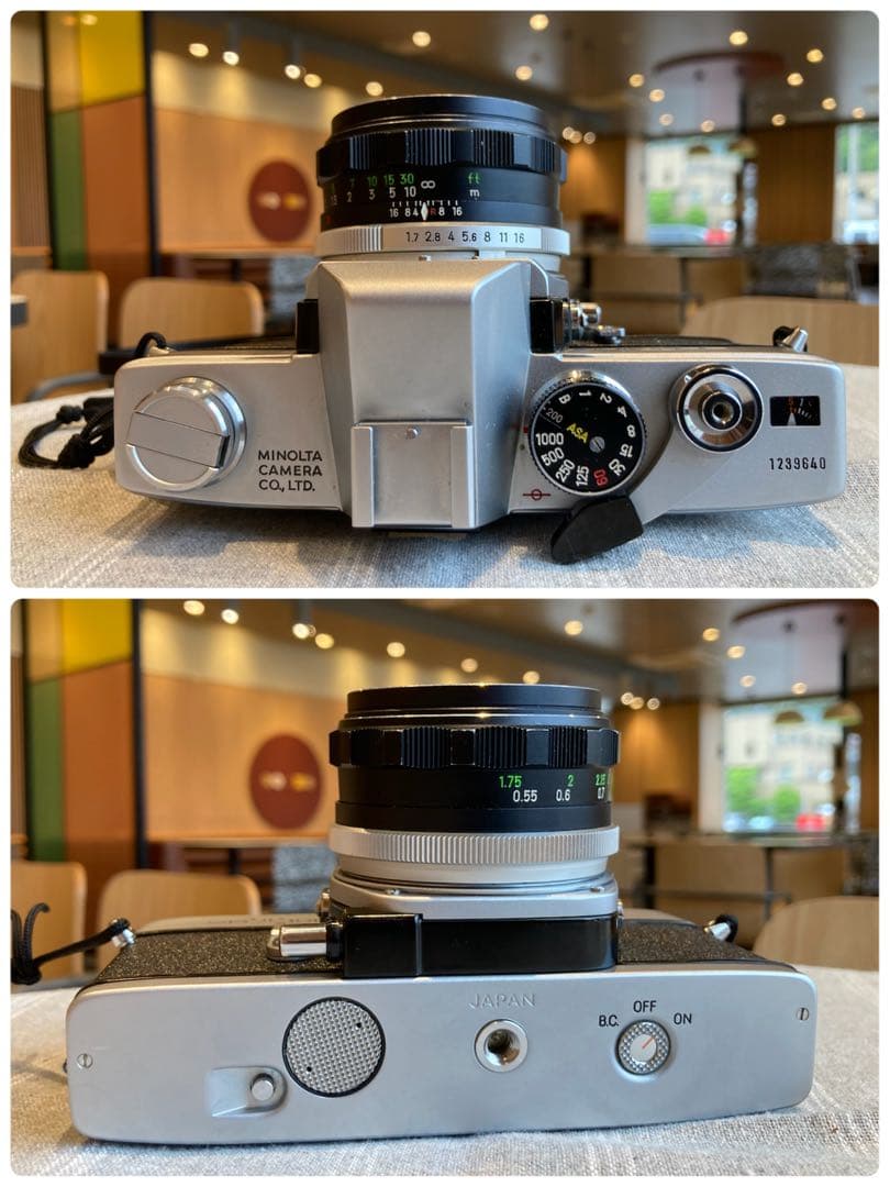 minolta srt101 ★美品＊完動品★緑のロッコール★作例多数＊保証付