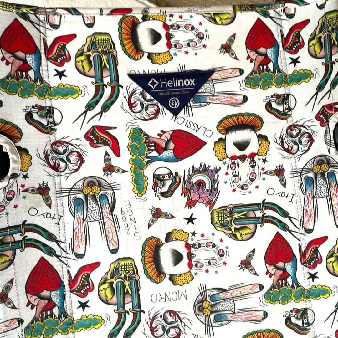 【希少】Monro×Helinox モンロｘヘリノックス　ベンチワン