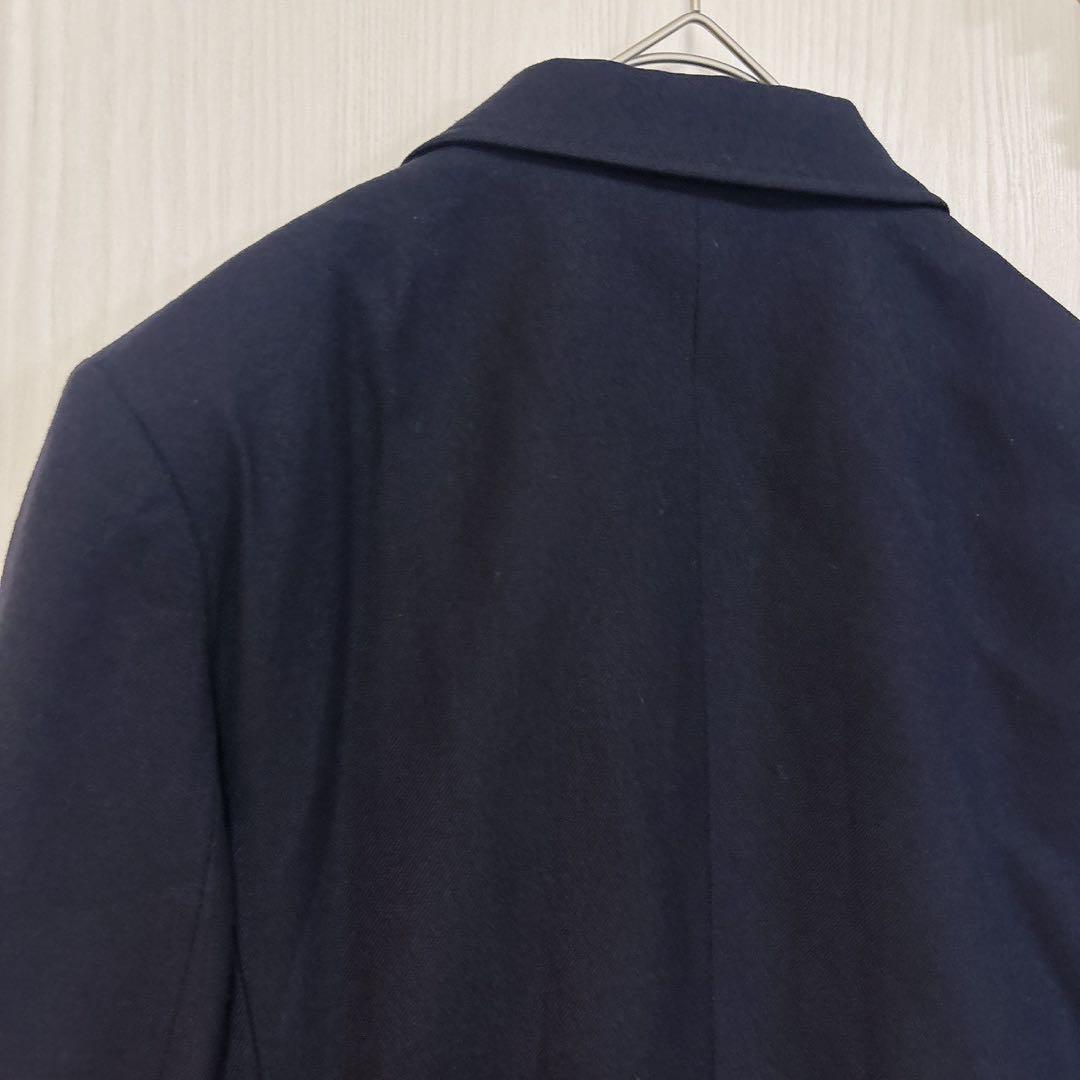 美品★イーストボーイ 紺ブレザー 金ボタン ジャケット 9号 エンブレム