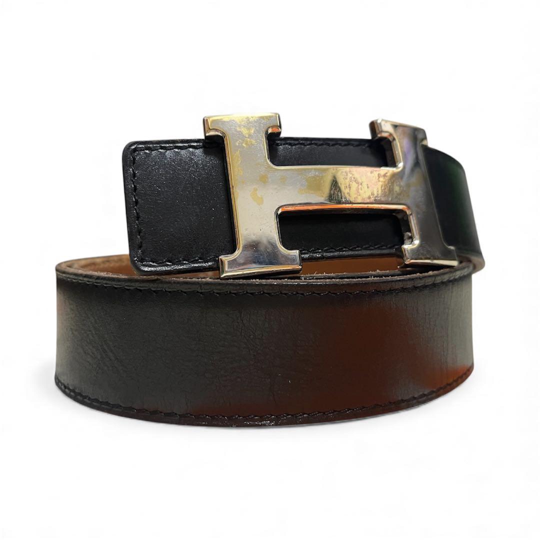 HERMES　エルメス　 レザーベルト コンスタンス　リバーシブル