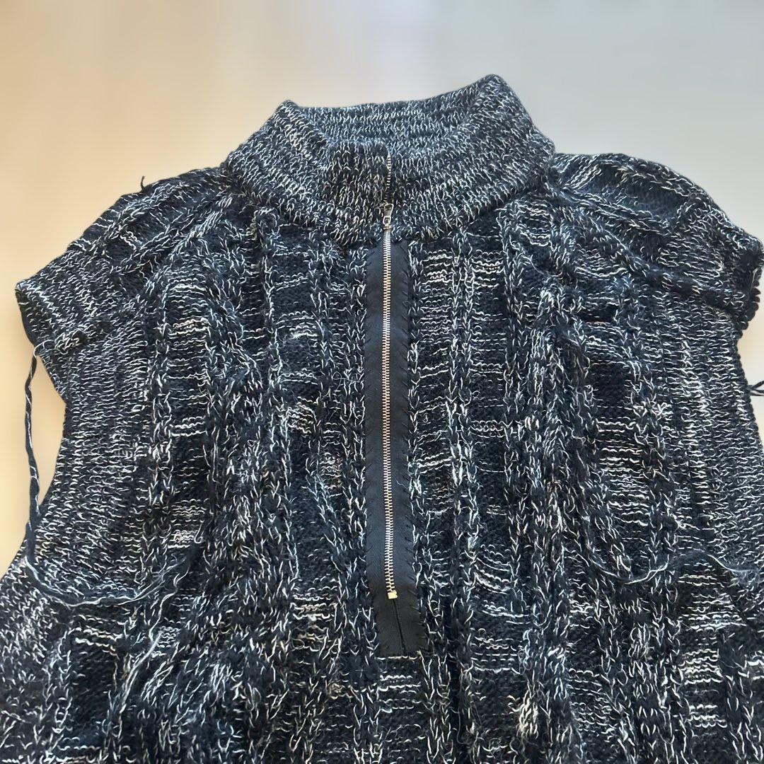 photocopieu ニットベスト