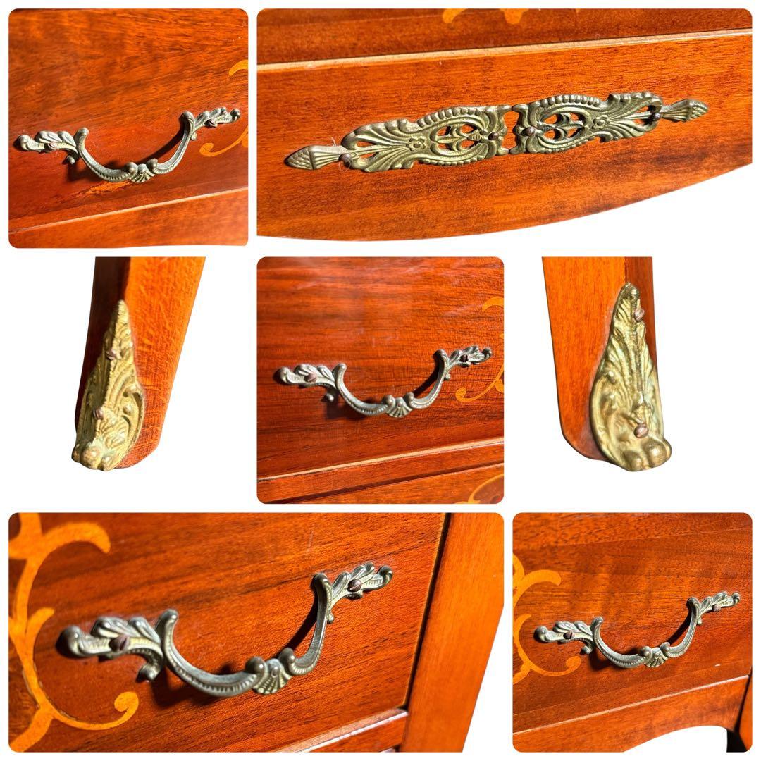 HR878 【リアルシャビーシック】イタリア製　AS aggioro 象嵌細工