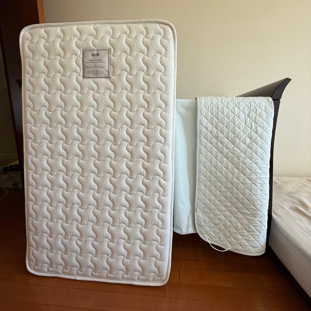 Boori ブーリ スレイ ベビーベッド 純正マットレス+付属品つき