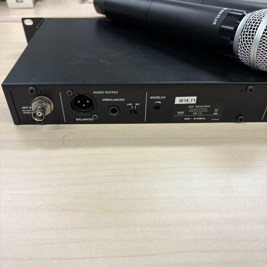 CWR-802 ワイヤレスマイクシステム 2本セット