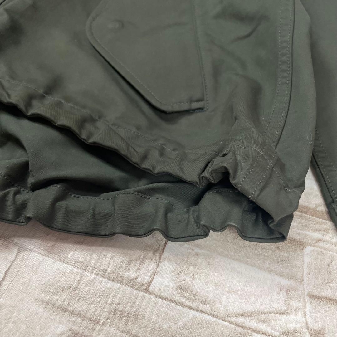 【定番】ザリラクス★ショートモッズコート　マウンテンパーカー　カーキ　２WAY