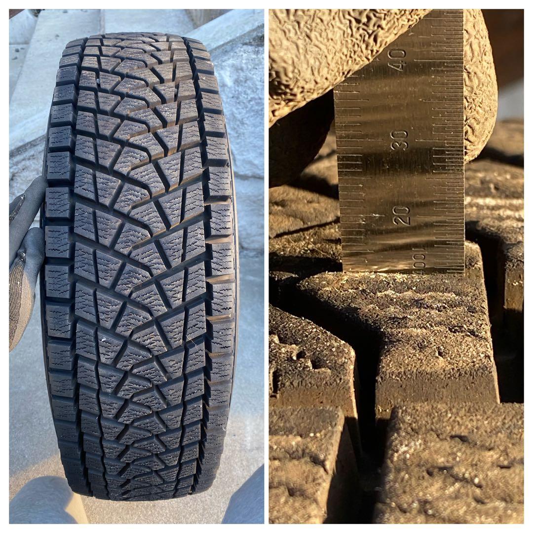 ランクル40　215/80R15 スタッドレス ホイール 4本セット ブリザック