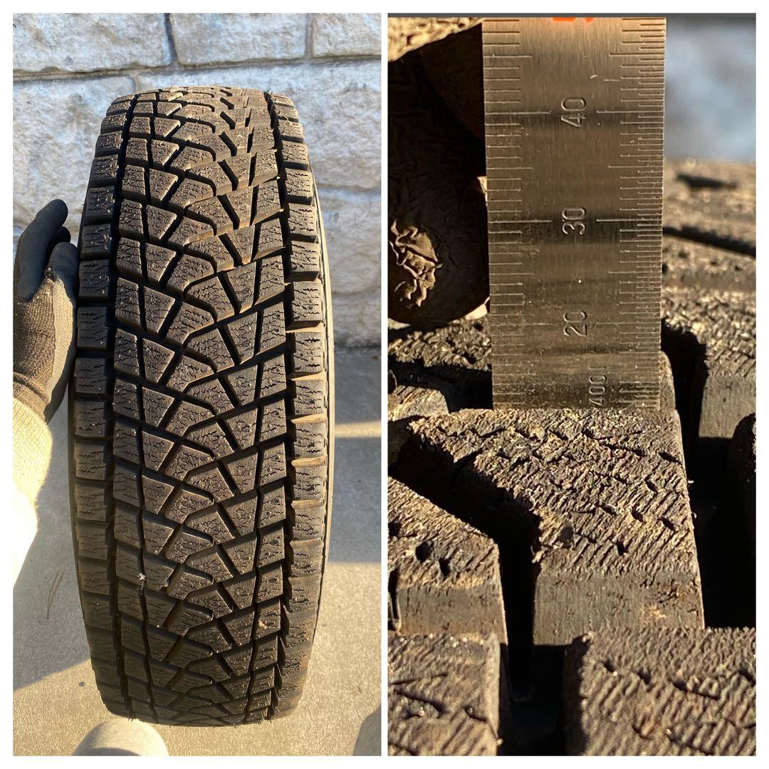 ランクル40　215/80R15 スタッドレス ホイール 4本セット ブリザック