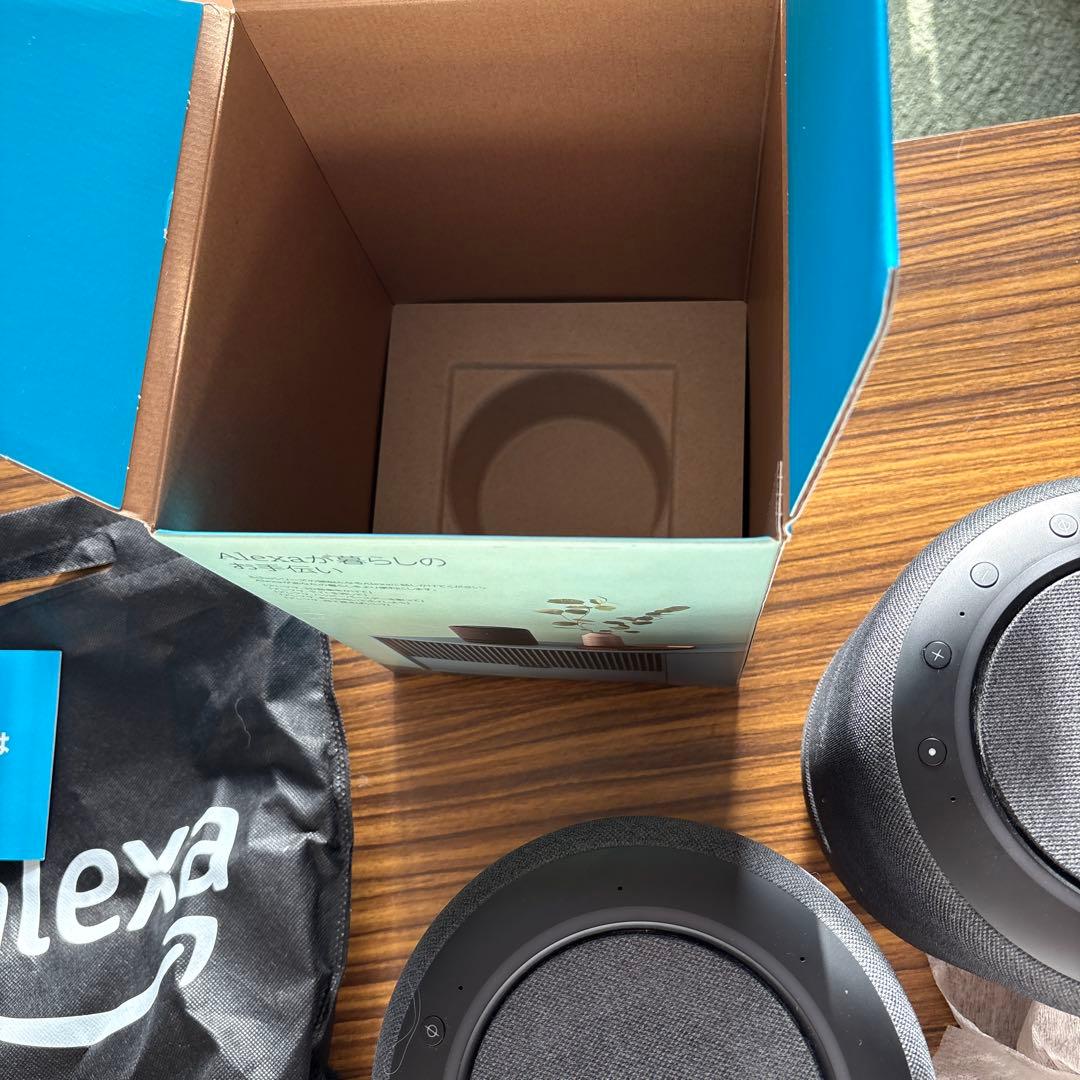 【値下げ！】Amazon Echo Studio 黒 2台セット　箱有り