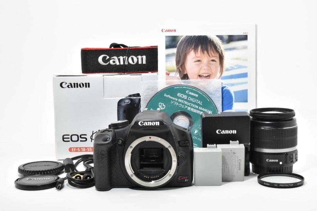 Canon キャノン EOS Kiss X3 レンズキット デジタル一眼カメラ