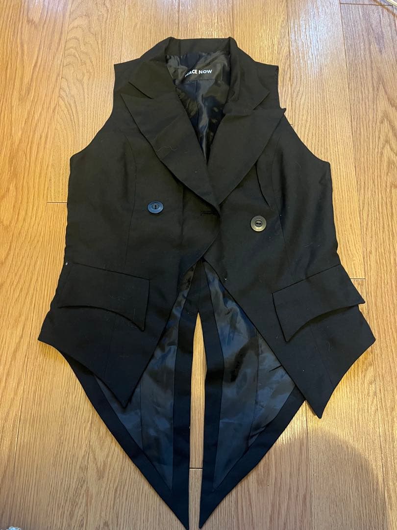 BPN Black peace now 黒　ベスト