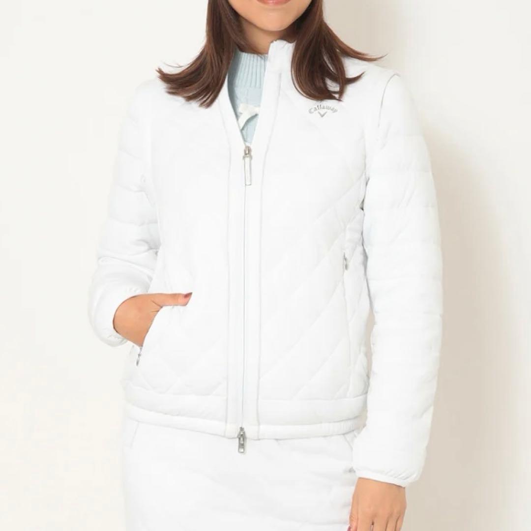 キャロウェイ　スターストレッチ袖取り外し中綿ブルゾン