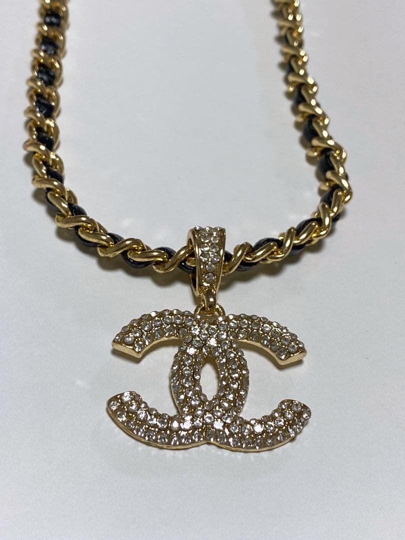 CHANEL シャネル ロゴ ネックレス
