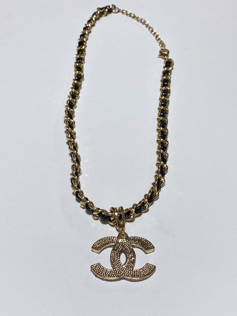 CHANEL シャネル ロゴ ネックレス