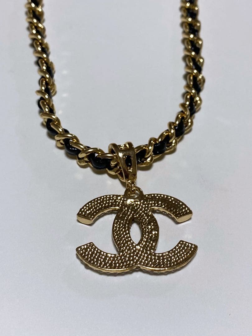 CHANEL シャネル ロゴ ネックレス
