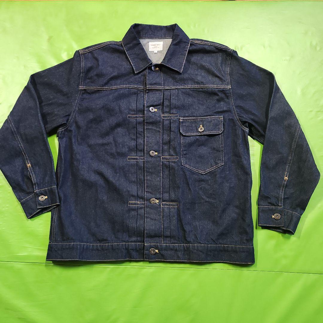 気まぐれセール　1stタイプ　インディゴデニムジャケットXL シンチバック付き