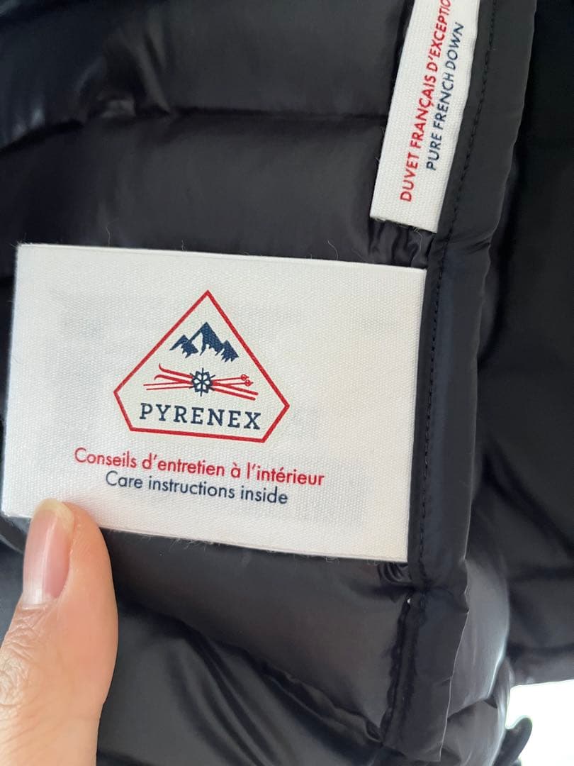 ピレネックス　ブルースベスト　XS ダウンベスト